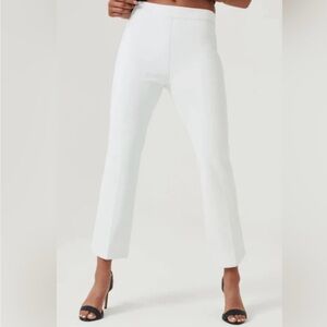 SPANX On the Go Kick Flare Pull on Pants Classic White Tall sizes available